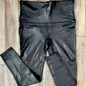 Spanx Faux Leather Legging 1X